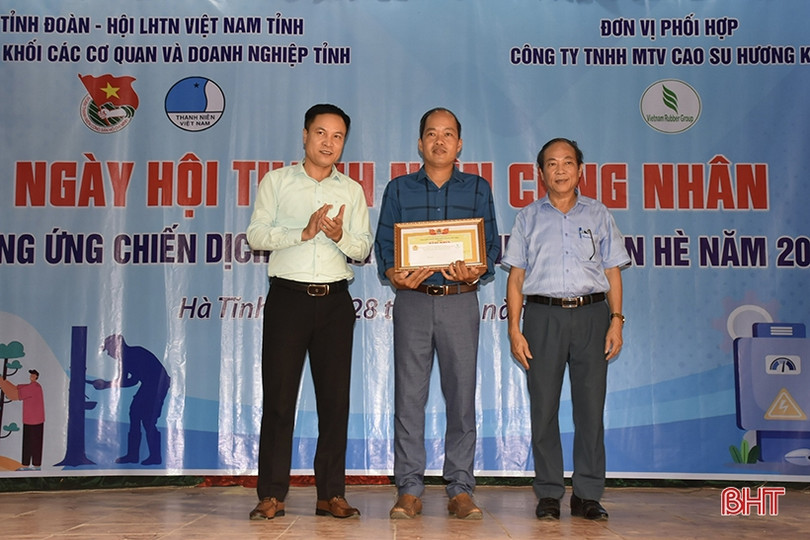 Nhiều hoạt động ý nghĩa tại Ngày hội Thanh niên công nhân Hà Tĩnh