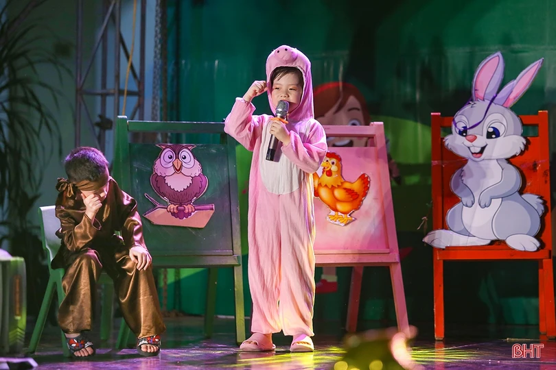 “Con là ngôi sao sáng” - nơi các bé thỏa sức thể hiện năng khiếu