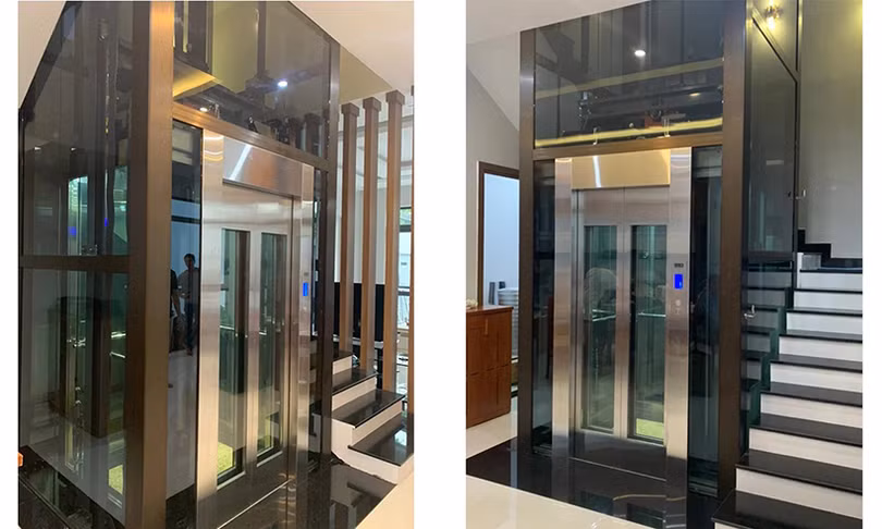 Thang máy gia đình 450kg giá tốt kích thước tối ưu tại thang máy ABC