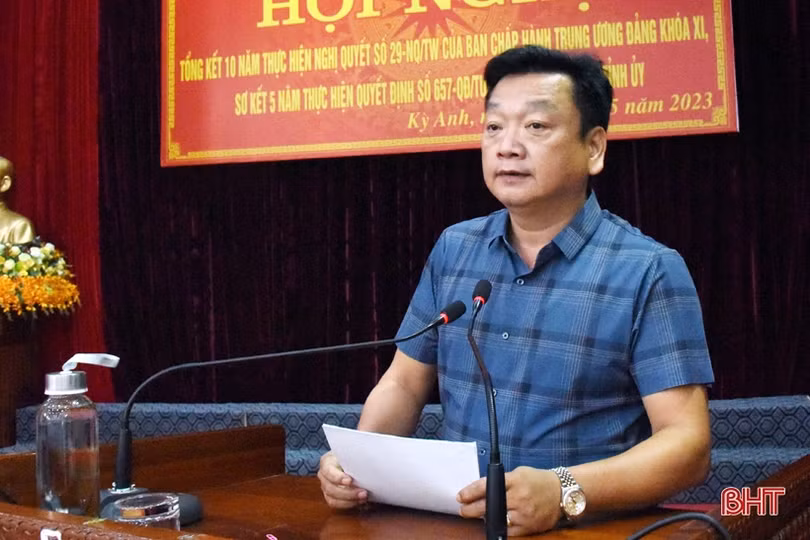 Kỳ Anh quyết liệt thực hiện các nghị quyết, quyết định của Trung ương, của tỉnh