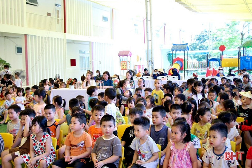 Hấp dẫn cuộc thi gương mặt tài năng nhí của học sinh iSchool Hà Tĩnh