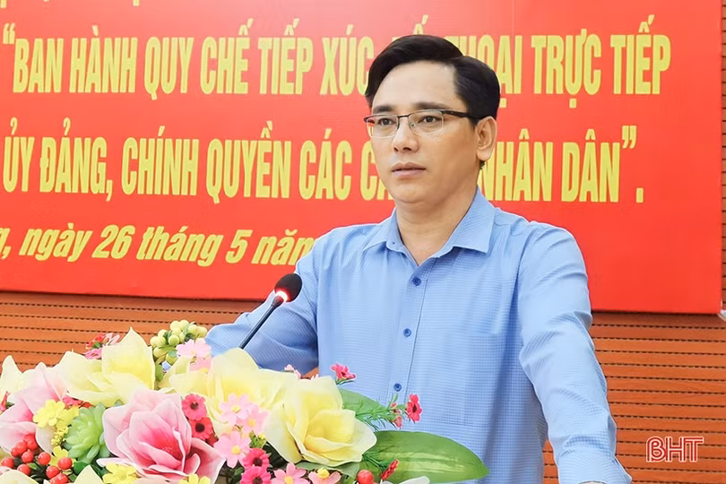 Vũ Quang tiếp tục phát huy hiệu quả quy chế đối thoại với Nhân dân