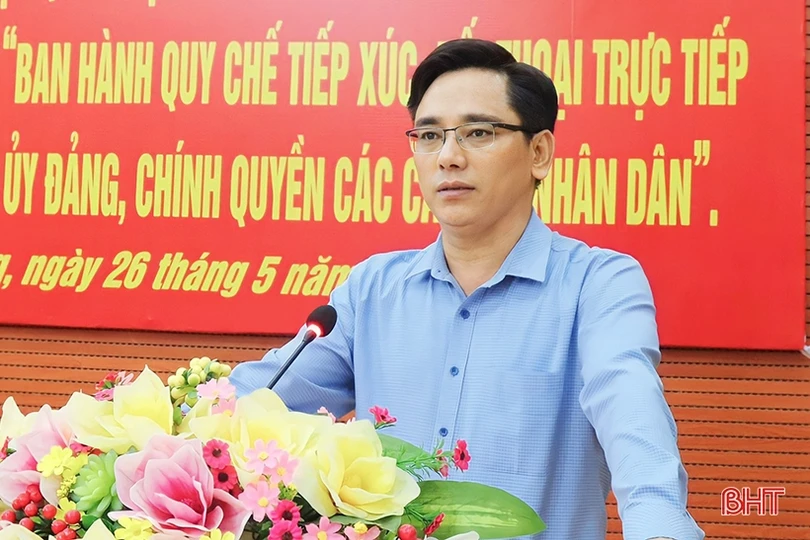 Vũ Quang tiếp tục phát huy hiệu quả quy chế đối thoại với Nhân dân