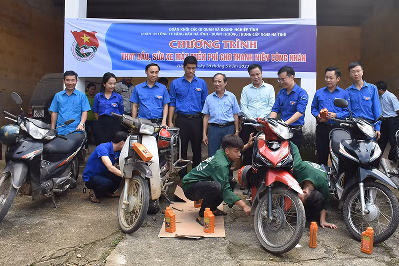 Nhiều hoạt động ý nghĩa tại Ngày hội Thanh niên công nhân Hà Tĩnh