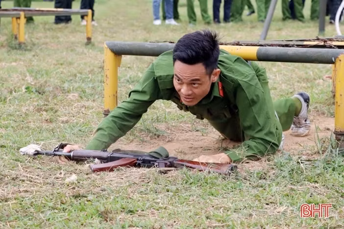 Công an Hà Tĩnh sẵn sàng cho vòng chung kết hội thi quân sự, võ thuật