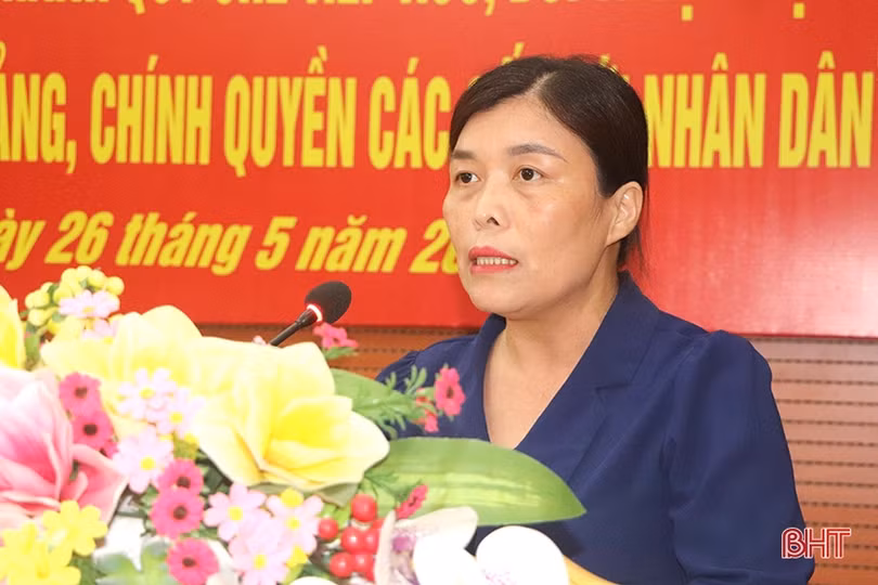 Vũ Quang tiếp tục phát huy hiệu quả quy chế đối thoại với Nhân dân