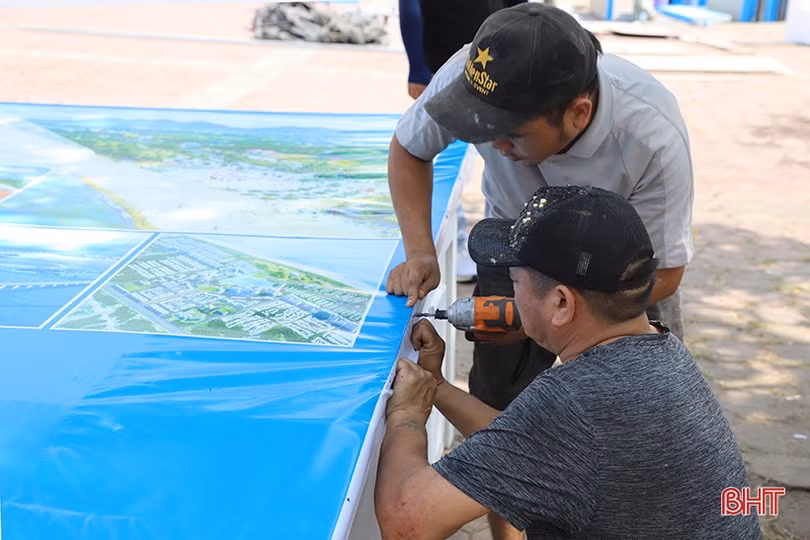 Sẵn sàng cho hội nghị công bố Quy hoạch tỉnh và xúc tiến đầu tư vào Hà Tĩnh