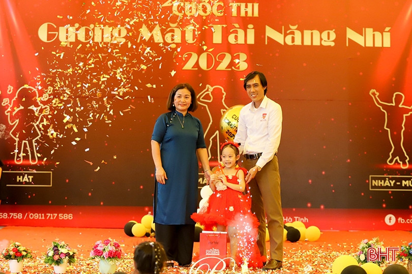 Hấp dẫn cuộc thi gương mặt tài năng nhí của học sinh iSchool Hà Tĩnh