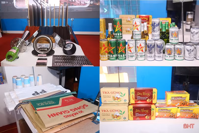 Hà Tĩnh giới thiệu các sản phẩm chủ lực tại hội nghị công bố Quy hoạch tỉnh và xúc tiến đầu tư