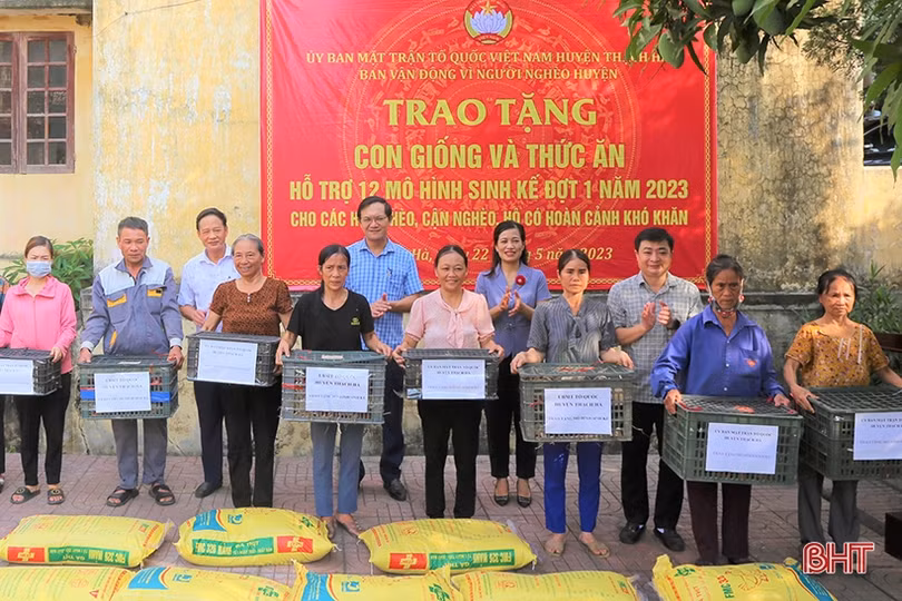 “Những chiếc cần câu” kéo người nghèo Hà Tĩnh tiến lên phía trước