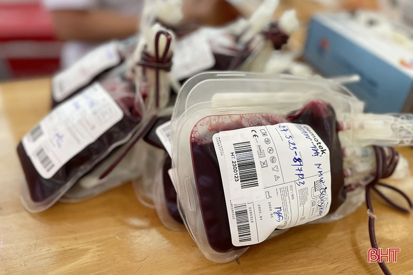 Thu 217 đơn vị máu tại Ngày hội hiến máu tình nguyện lần thứ I, năm 2023