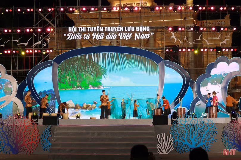 Hà Tĩnh giành 5 huy chương hội thi tuyên truyền “Biển và hải đảo Việt Nam”