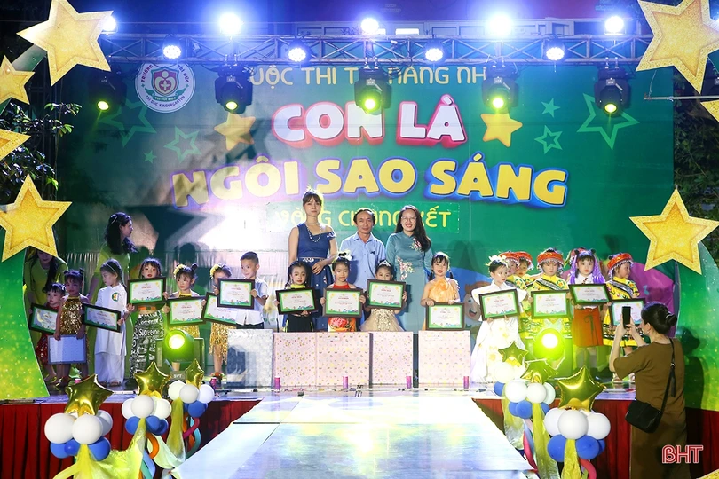 “Con là ngôi sao sáng” - nơi các bé thỏa sức thể hiện năng khiếu