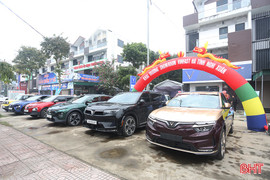 VinFast Hà Tĩnh khai trương showroom tại Nghi Xuân