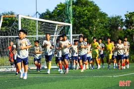 Chờ cầu thủ trẻ Hồng Lĩnh Hà Tĩnh tỏa sáng tại vòng loại U13 toàn quốc