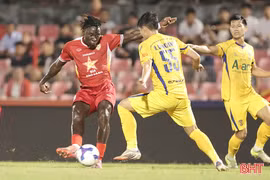 Hồng Lĩnh Hà Tĩnh thất bại ở trận "derby xứ Nghệ"