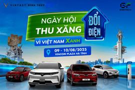 VinFast Hà Tĩnh hỗ trợ hàng trăm triệu đồng cho khách hàng đổi ô tô xăng sang ô tô điện