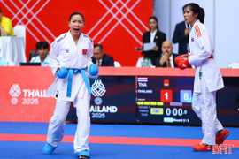 Bản lĩnh nhà vô địch của võ sĩ Hoàng Thị Mỹ Tâm