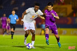 Hồng Lĩnh Hà Tĩnh thất bại trước Becamex TP Hồ Chí Minh