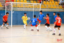 39 đội bóng tranh tài tại Giải Bóng đá thiếu niên - nhi đồng Hà Tĩnh