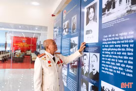 Ấn tượng không gian triển lãm và trưng bày về Tổng Bí thư Hà Huy Tập