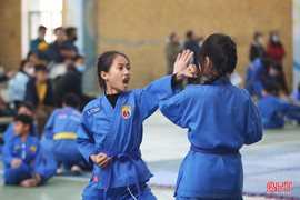 Võ Vovinam thu hút giới trẻ ở Hà Tĩnh