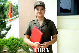 Tôi là "bóng hồng" an ninh cơ sở