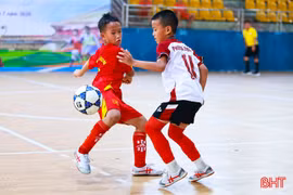 Những "sao trẻ" tại Giải Bóng đá thiếu niên - nhi đồng Hà Tĩnh