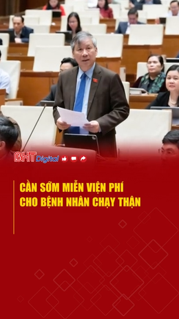 Sớm miễn viện phí cho bệnh nhân chạy thận