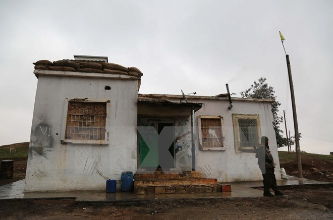 is tan cong quan noi day o bac syria hang nghin dan thuong thao chay