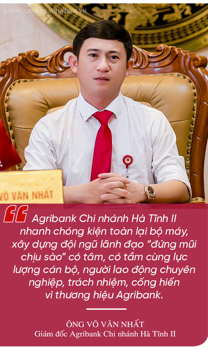 Agribank Chi nhánh Hà Tĩnh II: Khẳng định thương hiệu ngân hàng thương mại hàng đầu ảnh 6 Agribank Chi nhánh Hà Tĩnh II: Khẳng định thương hiệu ngân hàng thương mại hàng đầu