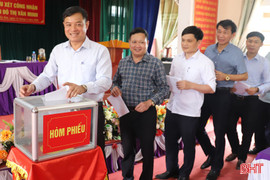 Thị trấn Tây Sơn hoàn thành các tiêu chí xây dựng đô thị văn minh