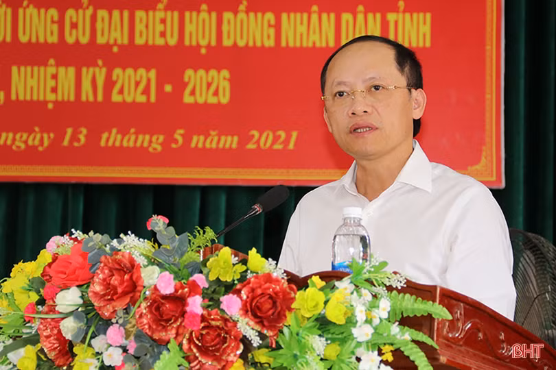 Nỗ lực hết mình thực hiện chương trình hành động nếu trúng cử đại biểu HĐND tỉnh Hà Tĩnh