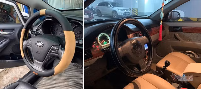 Bọc vô lăng ô tô 5 năm, chủ xe xót xa hối hận