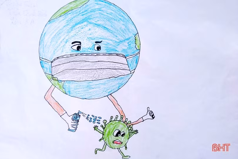 Thiếu nhi Hà Tĩnh: Cùng vẽ sắc màu của yêu thương và hạnh phúc!