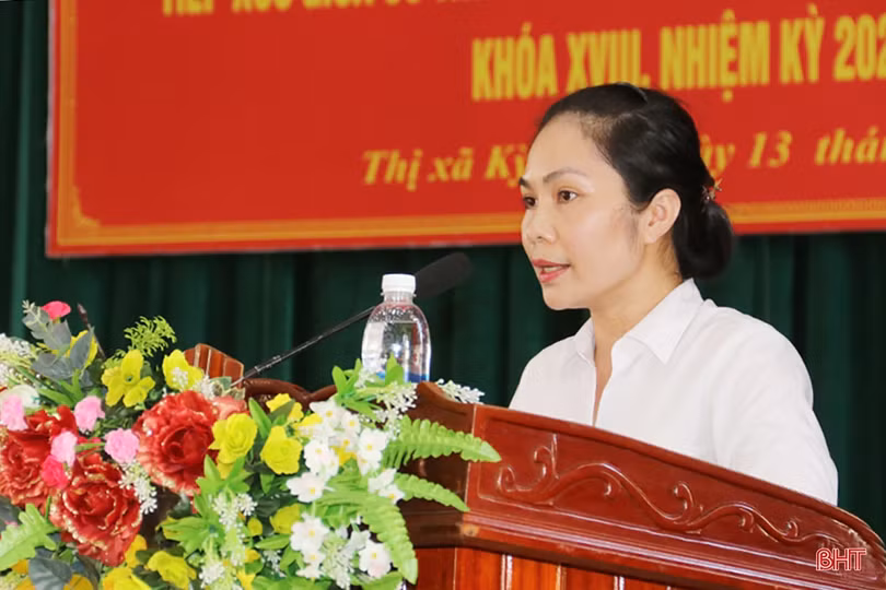 Nỗ lực hết mình thực hiện chương trình hành động nếu trúng cử đại biểu HĐND tỉnh Hà Tĩnh