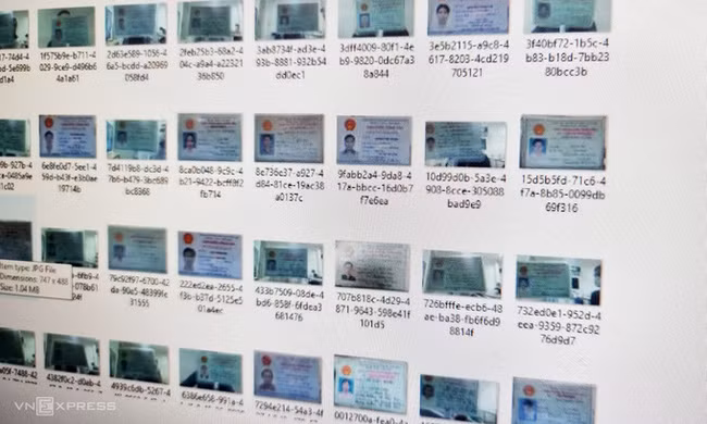 Hàng nghìn chứng minh nhân dân của người Việt bị rao bán trên mạng