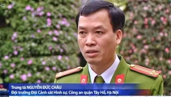 Đình chỉ công tác Đội trưởng Đội Cảnh sát hình sự Công an quận Tây Hồ