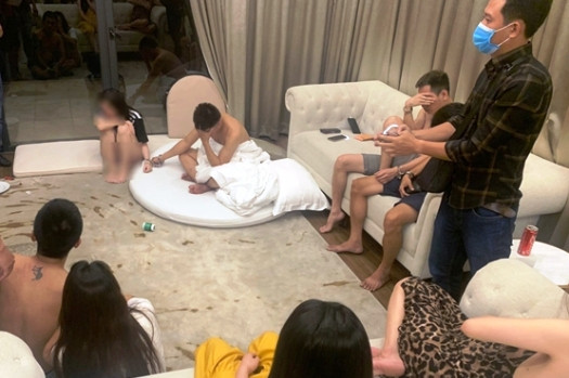 Nhóm thanh niên thuê biệt thự mở tiệc... ma túy ở Cửa Lò