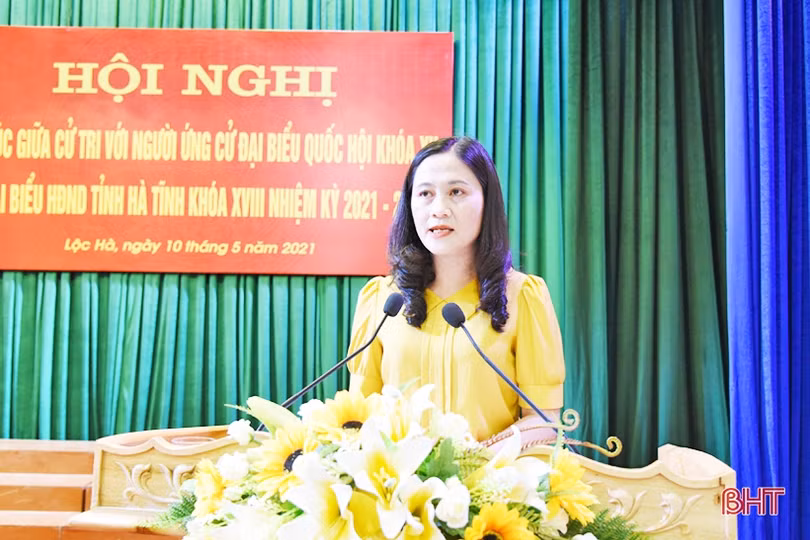 Cống hiến hết mình vì cử tri, vì Nhân dân