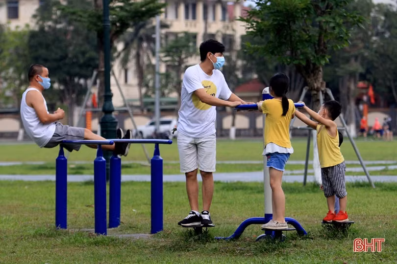Linh hoạt lựa chọn hình thức luyện tập thể thao đảm bảo phòng dịch