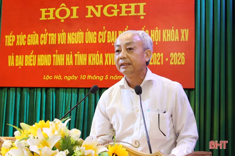 Cống hiến hết mình vì cử tri, vì Nhân dân