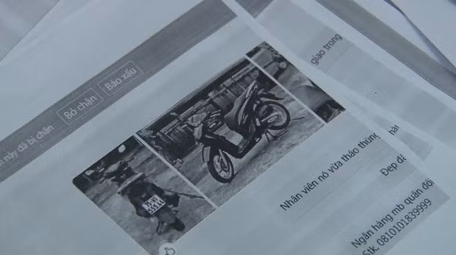 Hình ảnh được các đối tượng làm giả để lừa anh Quang. Nhiều người sập bẫy lừa đảo “Thanh lý xe ông Duy” giá rẻ trên Facebook