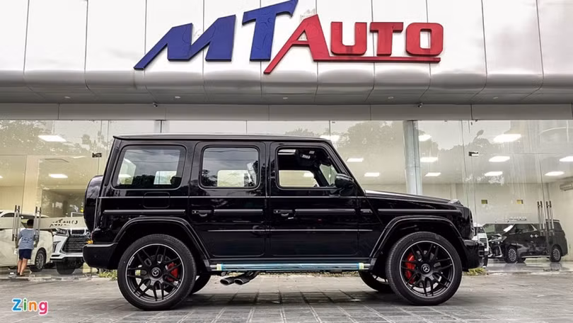 Mercedes-AMG G 63 13 tỷ đồng với màu ngoại thất hiếm gặp tại Việt Nam