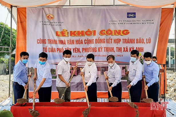 TX Kỳ Anh hoàn thành 84 ngôi nhà tránh lũ do Vingroup hỗ trợ