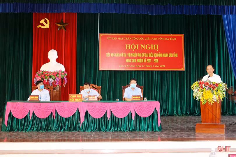 Nỗ lực hết mình thực hiện chương trình hành động nếu trúng cử đại biểu HĐND tỉnh Hà Tĩnh