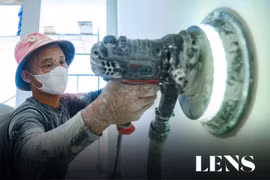 Nhọc nhằn đời thợ sơn