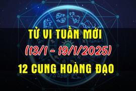 Tử vi tuần mới từ ngày 13/1 - 19/1/2025 của 12 cung hoàng đạo: Bạch Dương may mắn