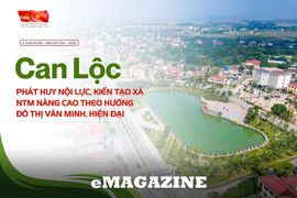 Can Lộc phát huy nội lực, kiến tạo xã nông thôn mới nâng cao theo hướng đô thị văn minh, hiện đại