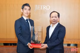 Bí thư Tỉnh ủy Hà Tĩnh mong muốn JETRO kết nối nhà đầu tư Nhật Bản vào địa bàn